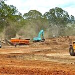 bulldozer, crawler, earth-moving